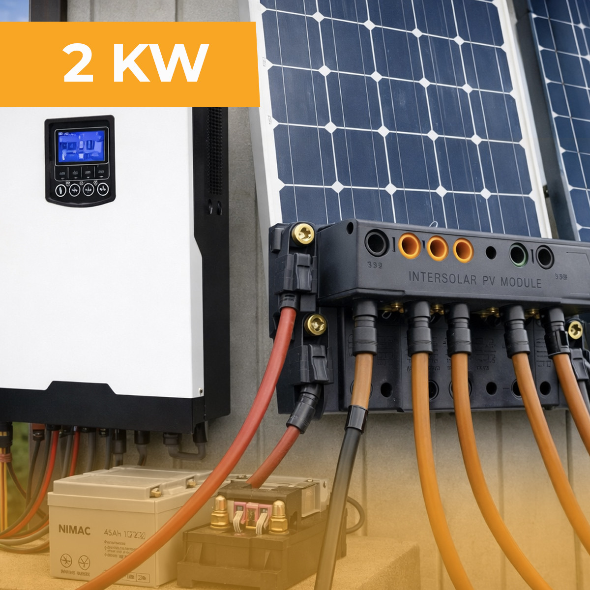 KITS OFF GRID 2KW